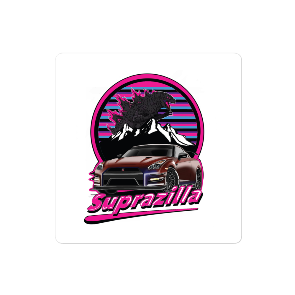 Suprazilla Stickers
