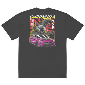 Oversized Yellow Godzilla T-Shirt
