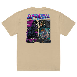 Oversized Suprazilla face to face T-Shirt